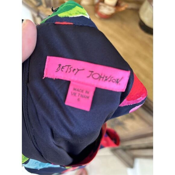 Betsey Johnson Halter Neck Floral Print Dress - Flowy - Picture 6 of 11